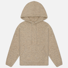 Мужской свитер FrizmWORKS Wave Boucle Hoodie, цвет бежевый, размер M