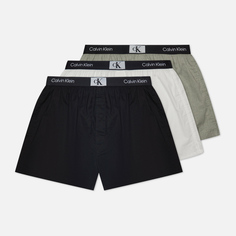 Комплект мужских трусов Calvin Klein Underwear 3-Pack Slim Fit Boxer CK96, цвет комбинированный, размер S