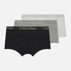 Комплект мужских трусов Calvin Klein Underwear 3-Pack Trunk Modern Structure, цвет комбинированный, размер S