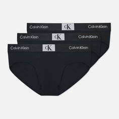 Комплект мужских трусов Calvin Klein Underwear 3-Pack Brief CK96, цвет чёрный, размер XXL