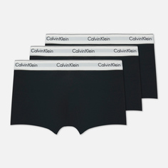 Комплект мужских трусов Calvin Klein Underwear 3-Pack Trunk Modern Cotton, цвет чёрный, размер L