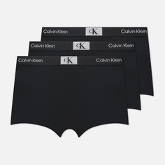 Комплект мужских трусов Calvin Klein Underwear 3-Pack Trunk CK96, цвет чёрный, размер S