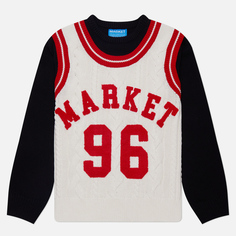 Мужская толстовка MARKET Home Team, цвет белый, размер M