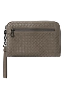 Кожаная папка для бумаг с плетением intrecciato Bottega Veneta