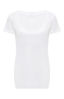 Хлопковая футболка Escada Sport