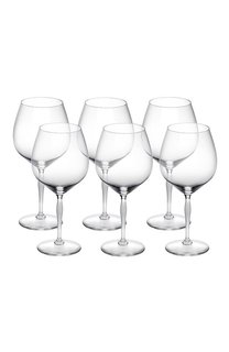 Набор из 6-ти бокалов для вина Burgundy 100 Points Lalique