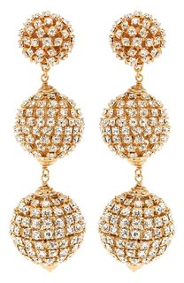 Клипсы Saint Laurent