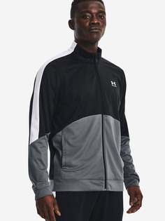 Олимпийка мужская UNDER ARMOUR UA Tricot Fashion Jacket-BLK, Черный