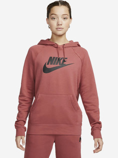 Толстовка женская Nike W NSW ESSNTL HOODIE PO HBR, Розовый