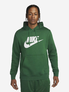 Толстовка мужская Nike Nike Sportswear Club Fleece, Зеленый