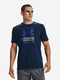 Футболка мужская UNDER ARMOUR UA GL Foundation SS T Academy / Steel / Royal 1326849-408, Синий