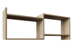 Полка Vental Кубик-5 дуб сонома 100х20х37 см Вентал