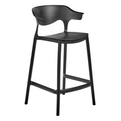 Стул полубарный BRADEXHOME Forma Черный