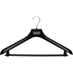Вешалка-плечики VP_ для легк.одежды Attache,С041, пласт, чер, р.52-54
