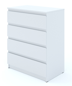Комод для одежды Феликс Мальт 80 см, Белый