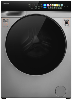 Стиральная машина Weissgauff WM 998 Full Touch DC Inverter Steam Silv серебристая