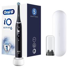 Электрическая зубная щетка Oral-B IO6 BLACK LAVA черный