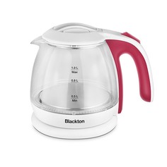 Чайник электрический Blackton Bt KT1801G 1 л белый, розовый