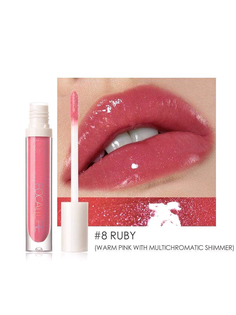 Блеск для губ Focallure Plump High Shine Lip Glow тон 08 ruby