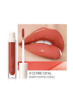 Блеск для губ Focallure Plump High Shine Lip Glow тон 12 fire opal