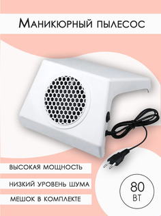 Маникюрный пылесос BashExpo белый Dj-828