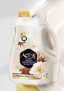 Жидкое мыло Active Орхидея и корица, жемчужное 3750 мл +Active