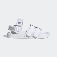 Сандалии унисекс Adidas Adilette Sandal 4.0 белые 36.5 RU