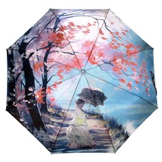 Зонт женский UNIVERSAL A690 голубой