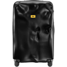 Чемодан унисекс Crash Baggage ICON Large 4w чёрный, 79х50х30 см