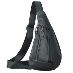 Сумка-слинг мужская BAG-TROPHY Z2015BT черная, 29х15х3 см