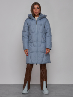 Пальто женское MTFORCE 586826 голубое XL