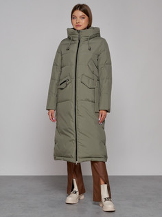 Пальто женское MTFORCE 133159 зеленое M