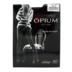 Колготки женские Opium черные 4