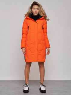 Пальто женское MTFORCE 589899 оранжевое L