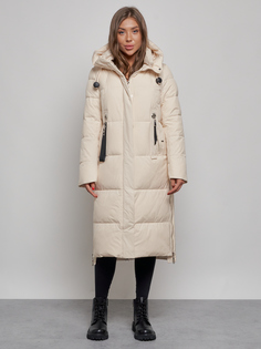 Пальто женское MTFORCE 52351 бежевое XL