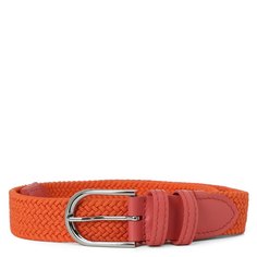 Ремень женский Calzetti B-01F/BRAID_S розово-оранжевый, 80 см