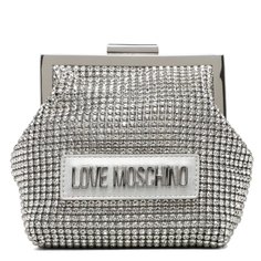 Сумка женская Love Moschino JC4043PP серебряная