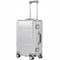 Чемодан унисекс Ninetygo Metal Luggage silver, 67х44х24.6 см