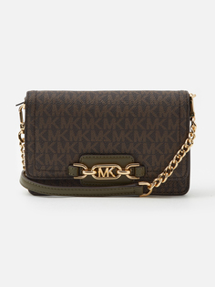 Сумка кросс-боди женская Michael Kors 32F2G7HC1B, коричнево-оливковый