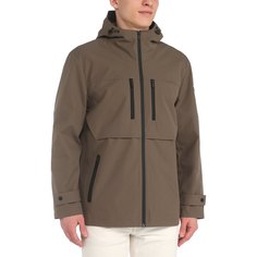 Ветровка мужская Maison David 21520 коричневая 2XL