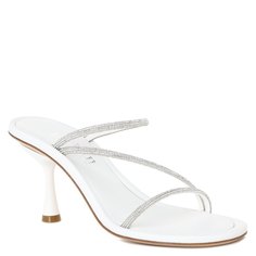 Мюли женские Loriblu 785014 белые 37 EU