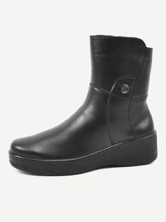 Полусапоги женские Melitta Shoes 5581/3 черные 37 RU