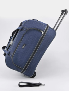 Дорожная сумка унисекс SumkFaiz MG_К5 синяя, 34х30х59 см