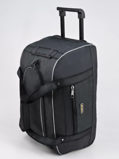 Дорожная сумка унисекс SumkFaiz MG_К1 черная, 27х29х54 см