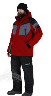 Костюм мужской NoBrand красный XL