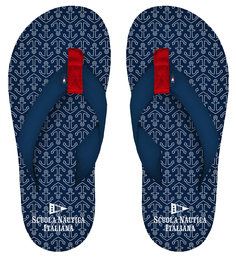 Вьетнамки мужские Scuola Nautica Italiana MAN FLIP FLOP 131012 синие 44 EU