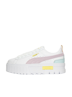 Кеды женские PUMA Mayze Lth Wn s 381983-10 белые 4.5 UK