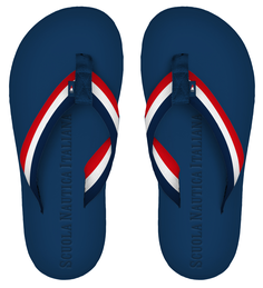 Вьетнамки мужские Scuola Nautica Italiana MAN FLIP FLOP 131011 синие 45 EU