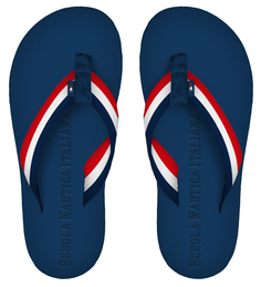 Вьетнамки мужские Scuola Nautica Italiana MAN FLIP FLOP 131011 синие 43 EU