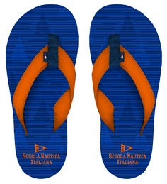 Вьетнамки мужские Scuola Nautica Italiana MAN FLIP FLOP 131014 синие 41 EU